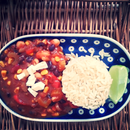 chili sin carne