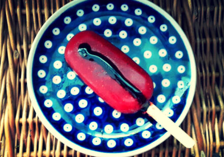 lody truskawkowe