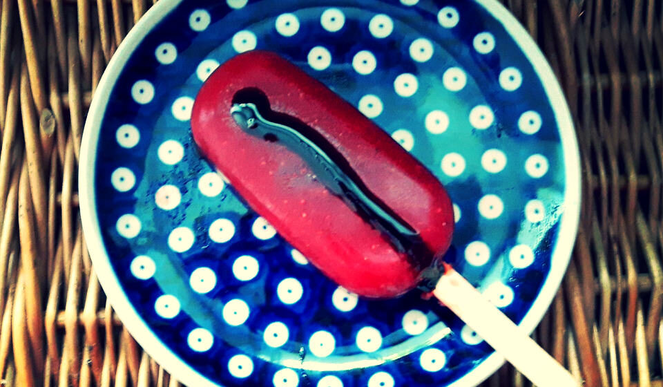 lody truskawkowe