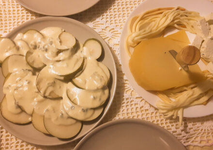 gruszki z gorgonzola