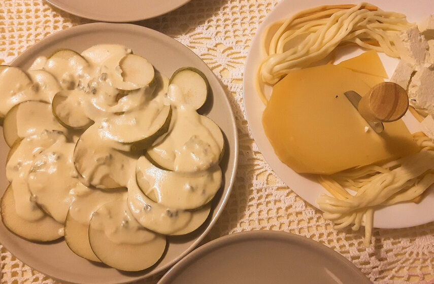 gruszki z gorgonzola