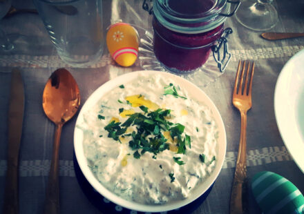 Tzatziki chrzanowe