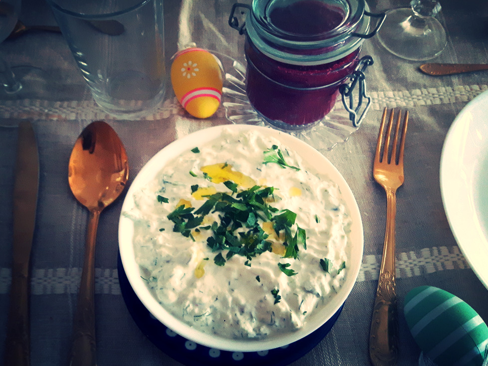 Tzatziki chrzanowe