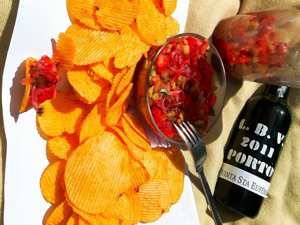 salsa truskawkowa