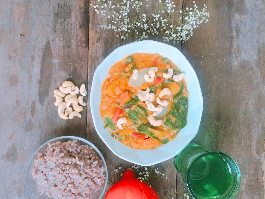 curry z dynią