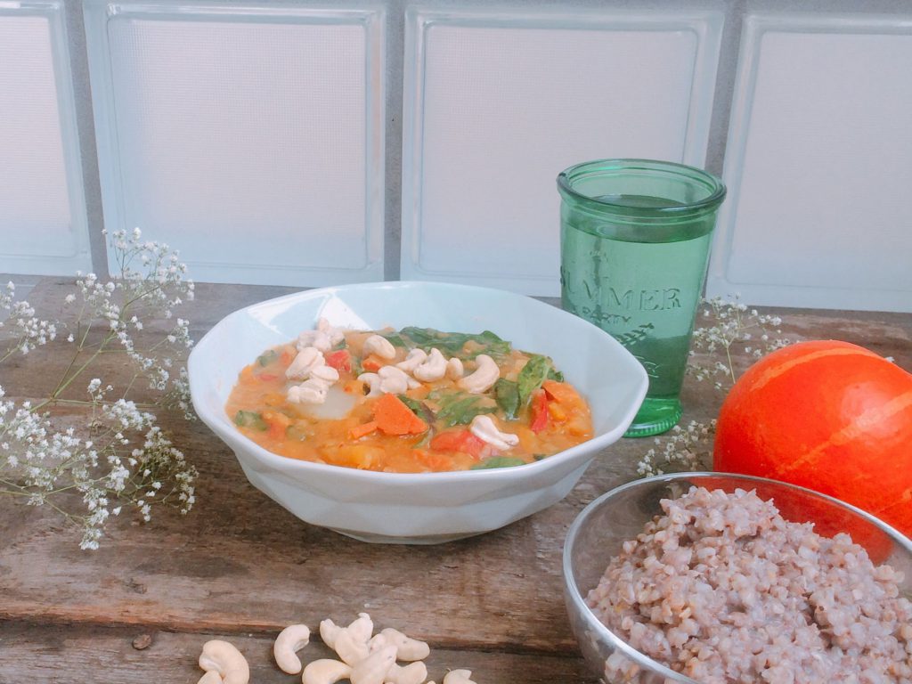 curry z dynią