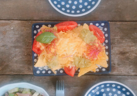 Nachosy z guacamole