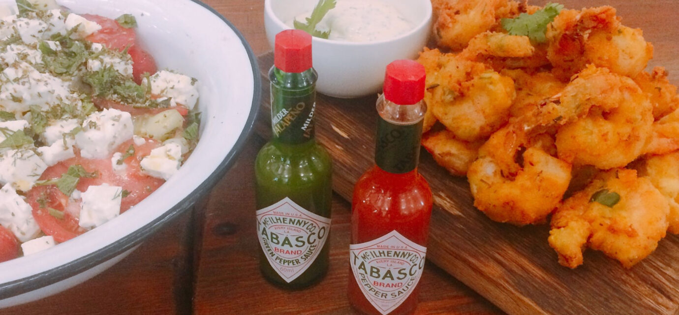 Przepis na krewetki w panierce tabasco
