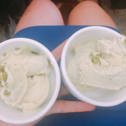 Pikantne lody guacamole z tabasco i awokado