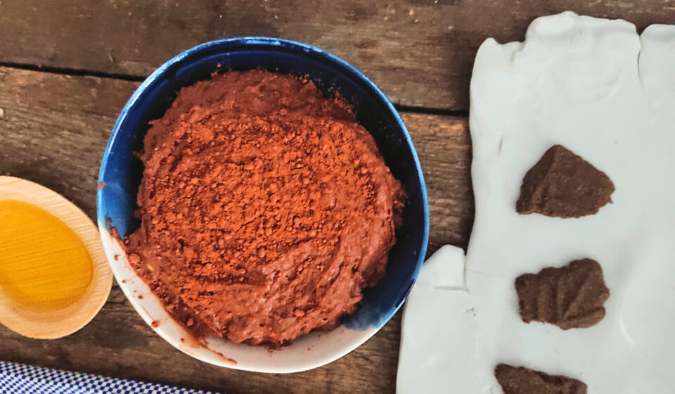 Hummus czekoladowy z olejem makadamia
