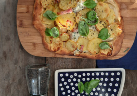 pizza z boczkiem