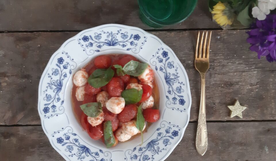 Mini sałatka Caprese