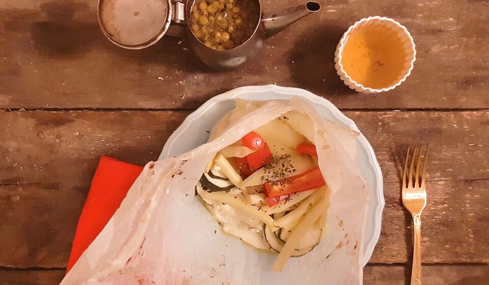 Deser z jogurtu, miodu i tahini