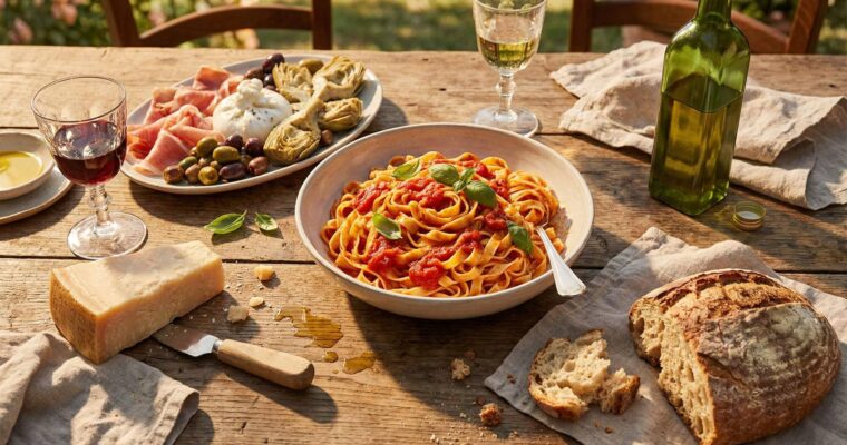 Włoskie „dolce far niente” przy stole – czyli dlaczego jakość składnika jest ważniejsza niż talent kucharza